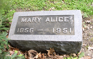 Mary Alice [Gilchrist]