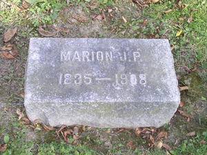 Marion J. P. [Hatch]