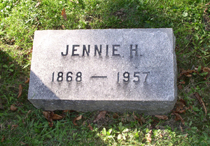 Jennie H. [Hatch]