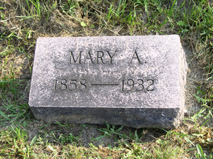 Mary A. [Ann] [Peabody] [Arnet]