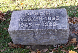 Sophia M. Breckenridge
