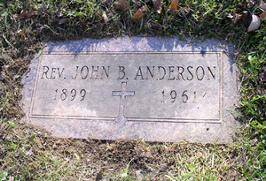 Rev. John B. Anderson